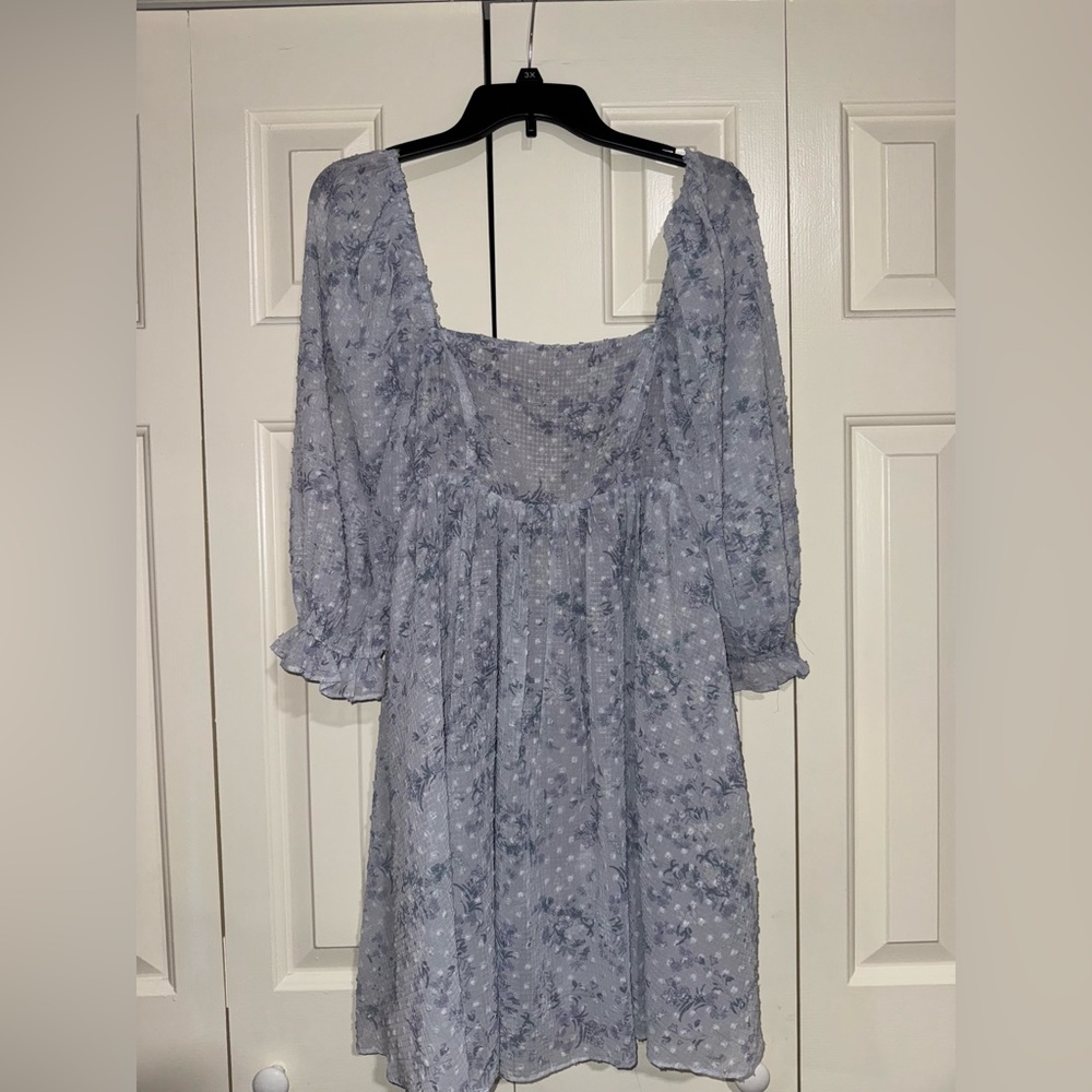 STORIA Floral Puff Sleeve‎ Dress